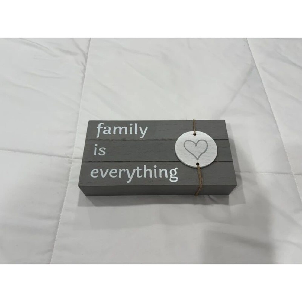 Family is Everything Wooden Decoration Sign-Plaque
